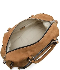 AIMEE Away We Go Leather Duffle Bag