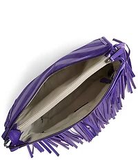 AIMEE Famous Chevron Fringe Large Crossbody Bag