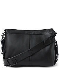 AIMEE Famous Chevron Fringe Large Crossbody Bag