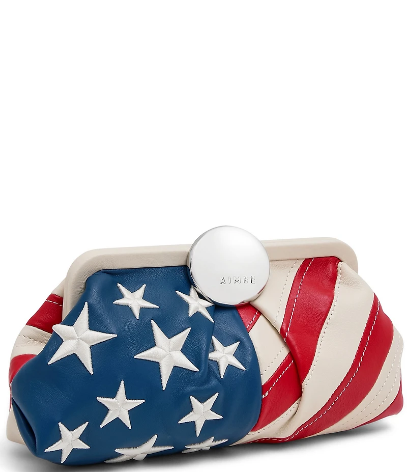 AIMEE Full Circle Americana Novelty Clutch