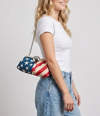 AIMEE Full Circle Americana Novelty Clutch
