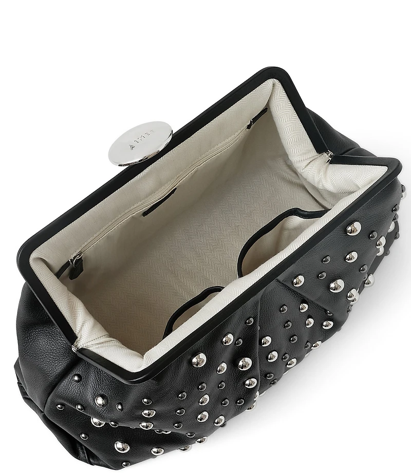 AIMEE Full Circle XL Studded Clutch