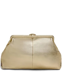 AIMEE Full Circle XL Warm Champagne Clutch Bag