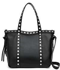 AIMEE Jagger Studded Tassel Tote Bag
