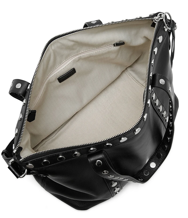 AIMEE Jagger Studded Tassel Tote Bag