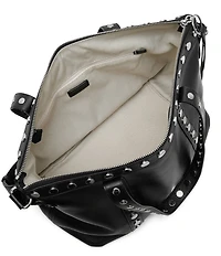 AIMEE Jagger Studded Tassel Tote Bag