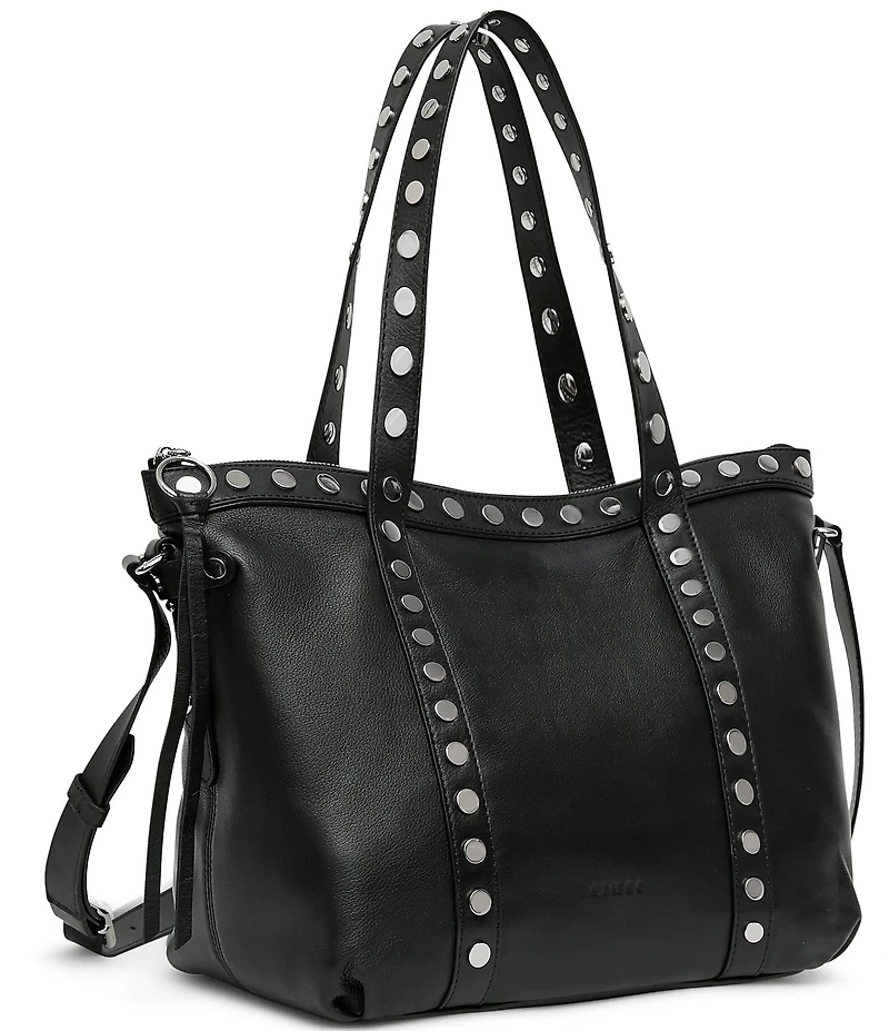 AIMEE Jagger Studded Tassel Tote Bag