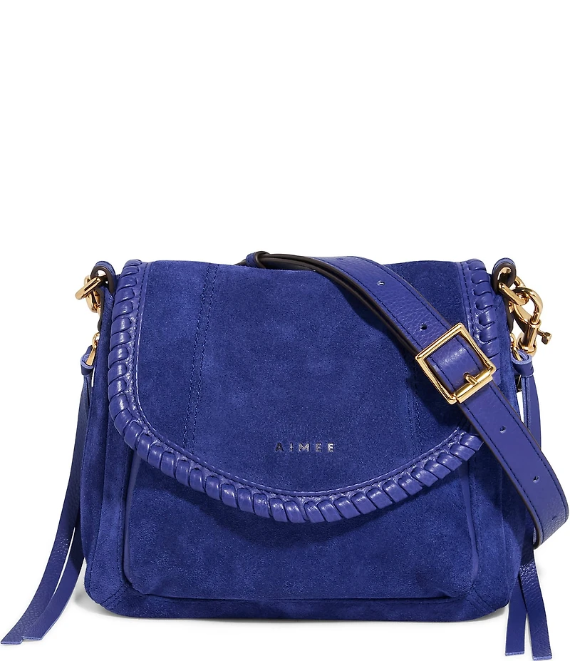 AIMEE All For Love Suede Mini Crossbody Bag