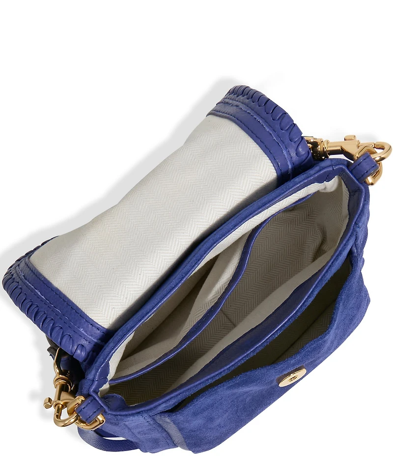 AIMEE All For Love Suede Mini Crossbody Bag