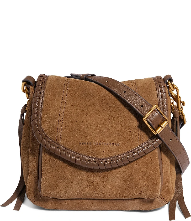 AIMEE All For Love Suede Mini Crossbody Bag