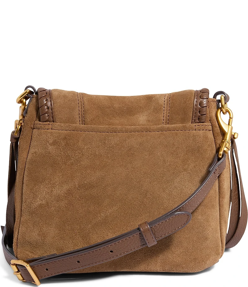 AIMEE All For Love Suede Mini Crossbody Bag