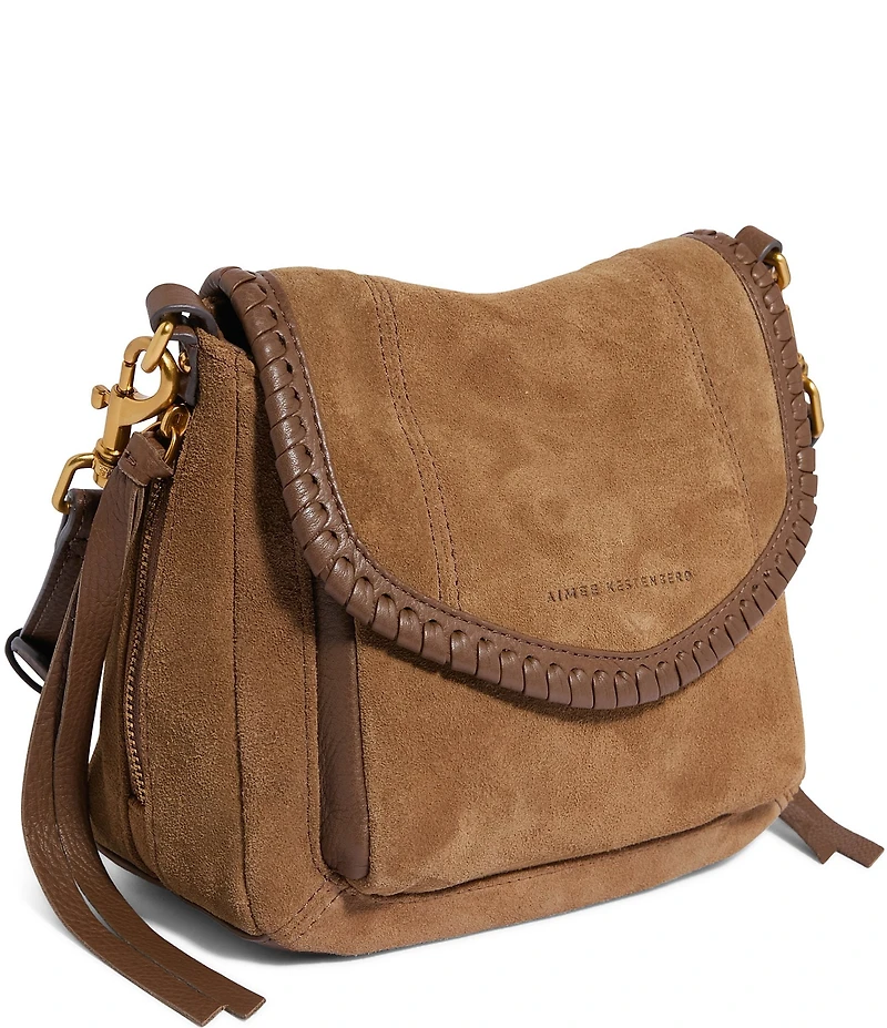 AIMEE All For Love Suede Mini Crossbody Bag