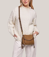 AIMEE All For Love Suede Mini Crossbody Bag
