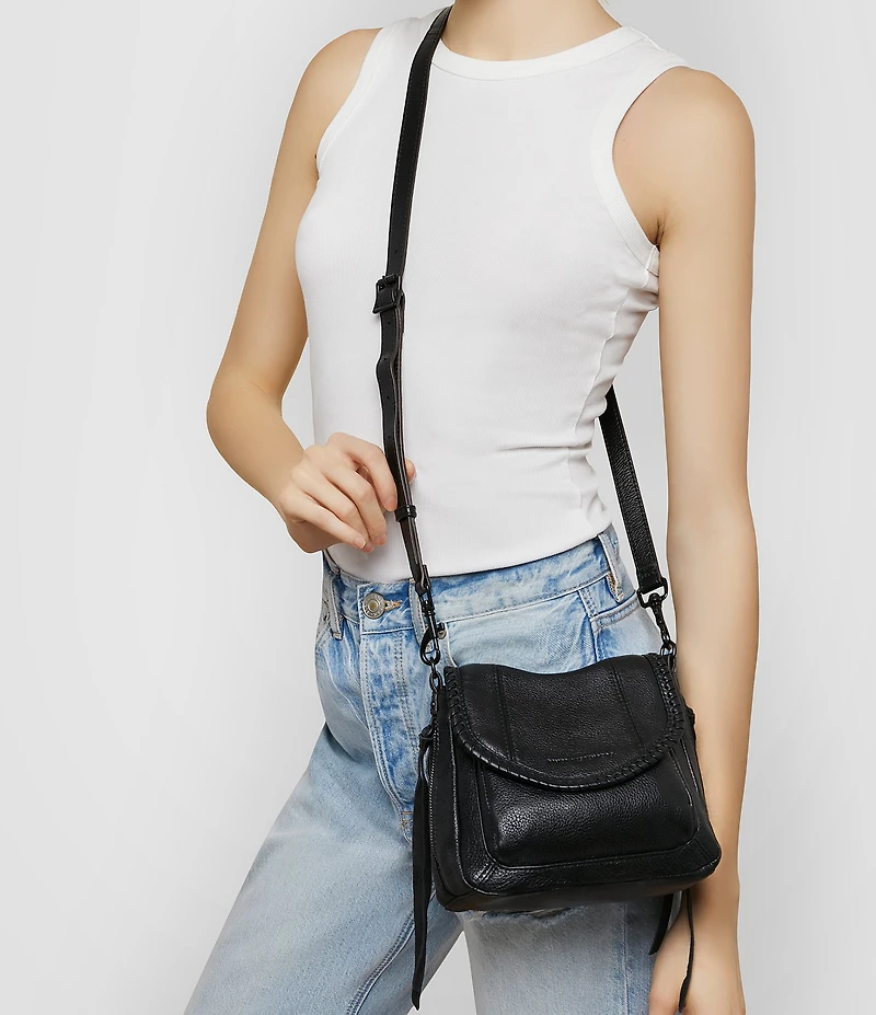AIMEE Mini All For Love Leather Crossbody Bag
