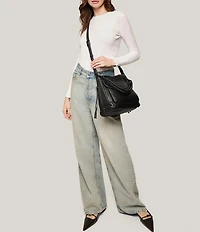 AIMEE All For Love Leather Crossbody Bag