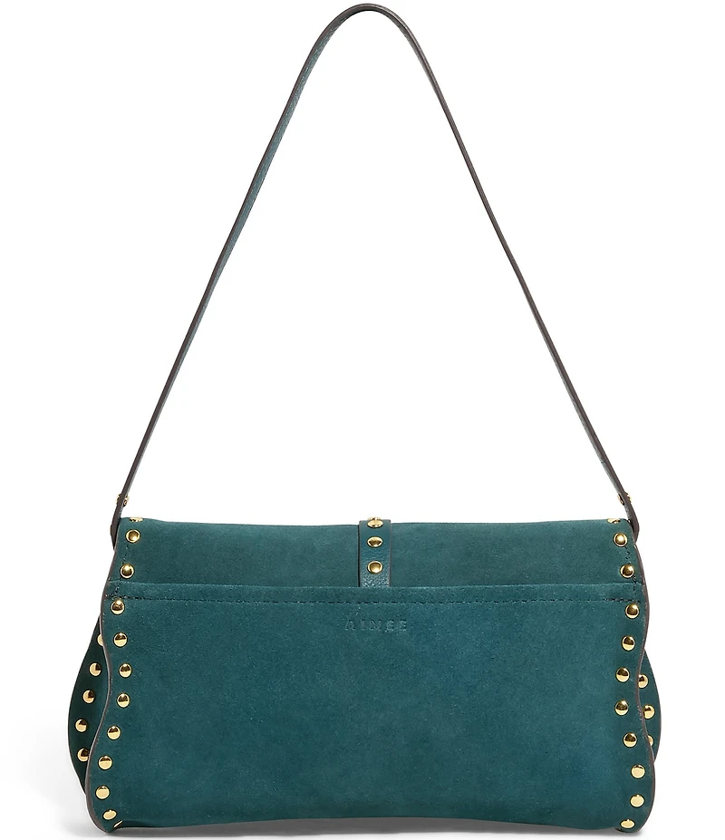 AIMEE Armour Studded Shoulder Bag