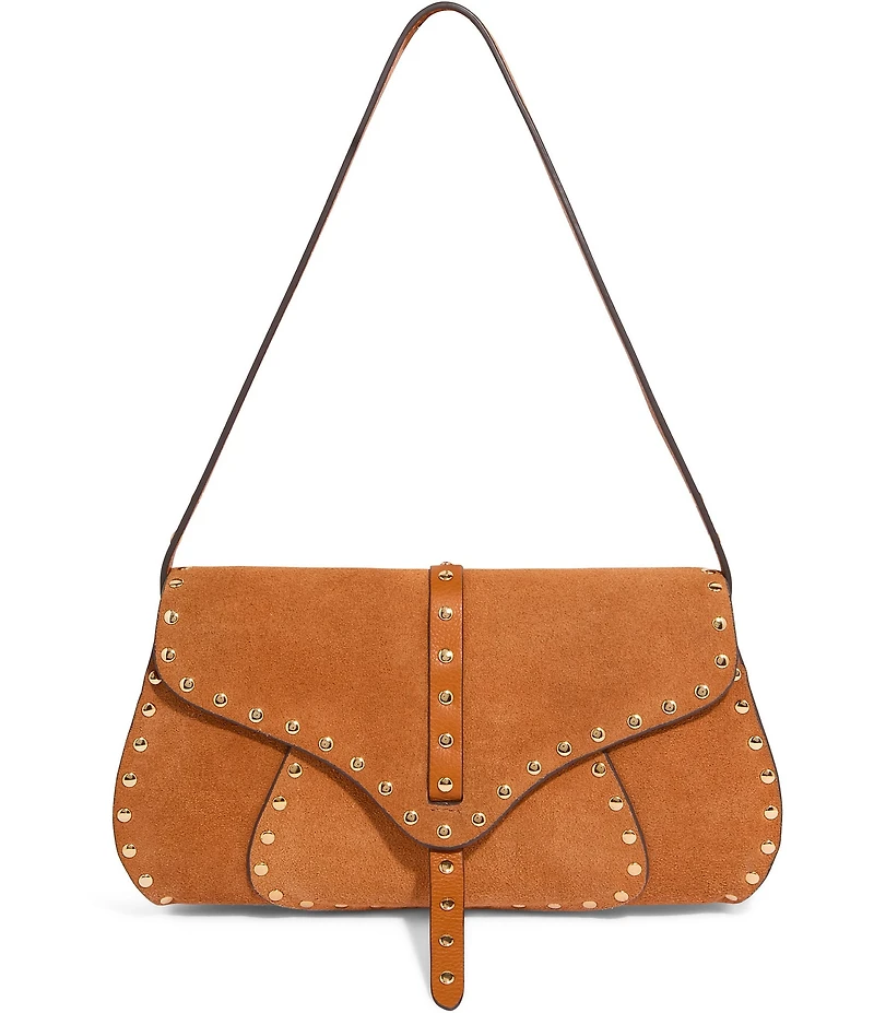 AIMEE Armour Studded Shoulder Bag