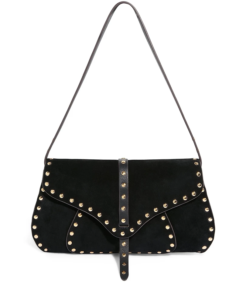 AIMEE Armour Studded Shoulder Bag