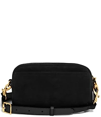 AIMEE Away We Go Suede Cargo Crossbody Bag