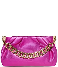 AIMEE Chill Out Leather Frame Clutch