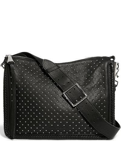 AIMEE Famous Large Studded Crossbody Bag
