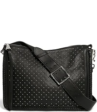 AIMEE Famous Large Studded Crossbody Bag