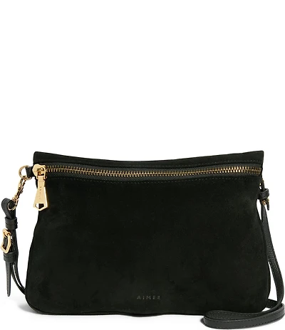 AIMEE Gramercy Suede Convertible Crossbody Bag
