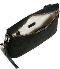 AIMEE Gramercy Suede Convertible Crossbody Bag