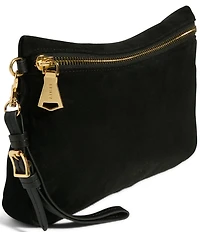 AIMEE Gramercy Suede Convertible Crossbody Bag