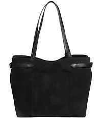 AIMEE Gramercy Oversized Suede Tote Bag