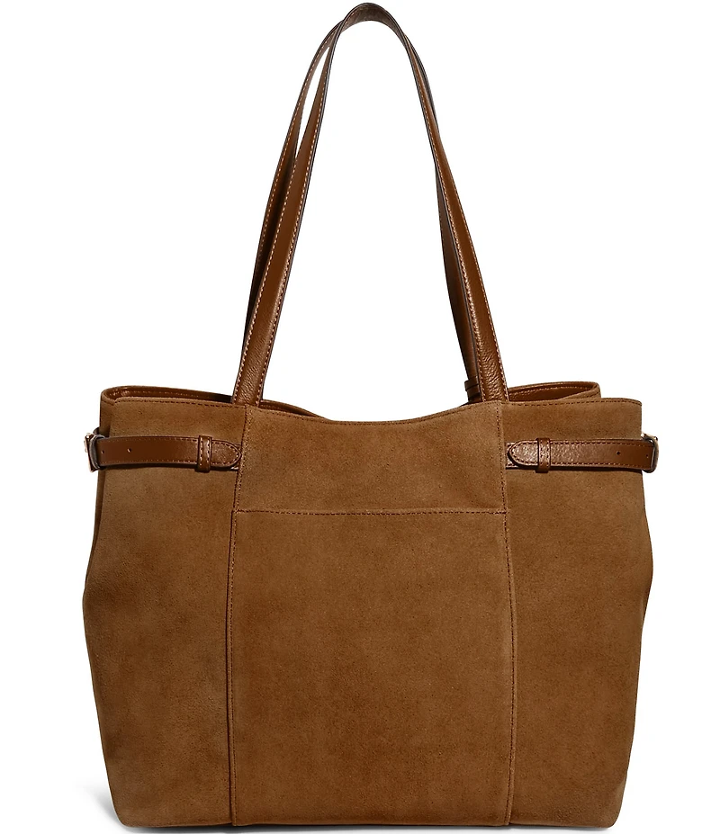 AIMEE Gramercy Oversized Suede Tote Bag