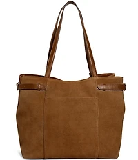 AIMEE Gramercy Oversized Suede Tote Bag