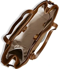 AIMEE Gramercy Oversized Suede Tote Bag