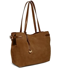 AIMEE Gramercy Oversized Suede Tote Bag