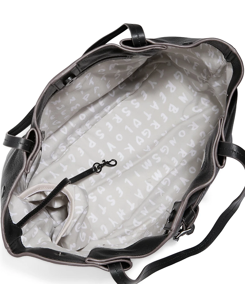 AIMEE Houston Belt Buckle Fan Tote Bag