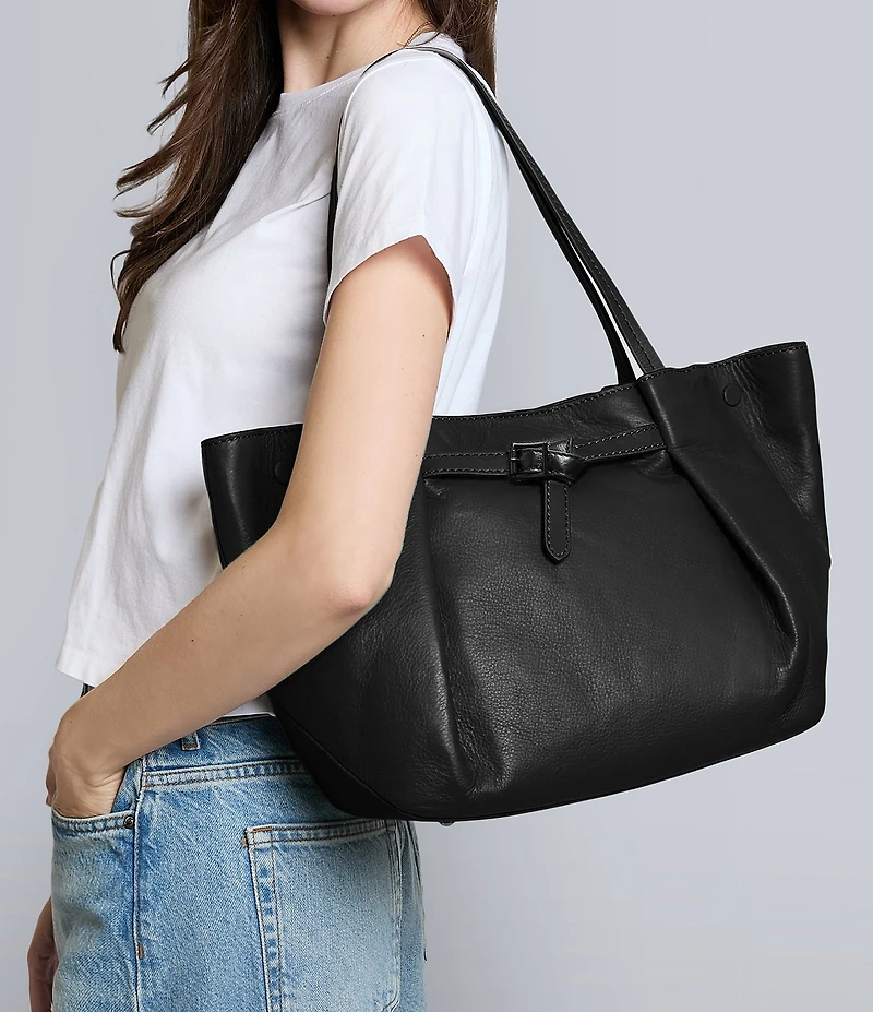 AIMEE Houston Belt Buckle Fan Tote Bag