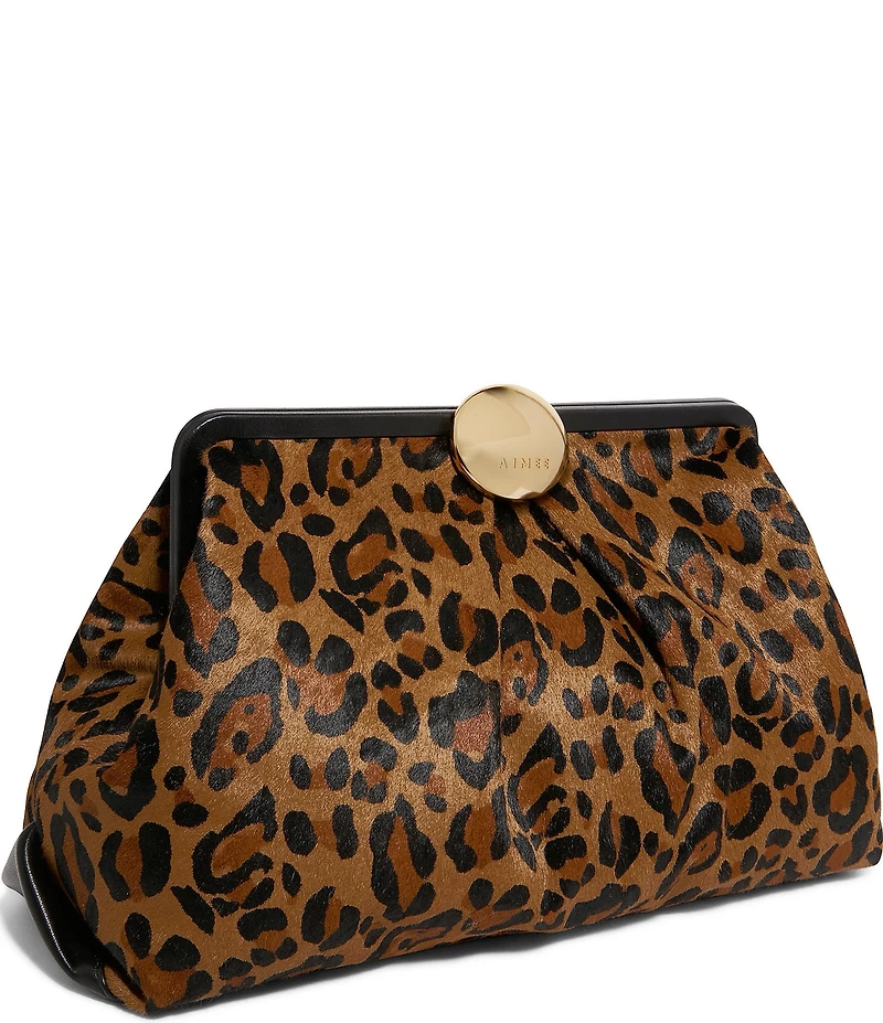 Aimee Kestenberg Leopard Full Circle XL Clutch