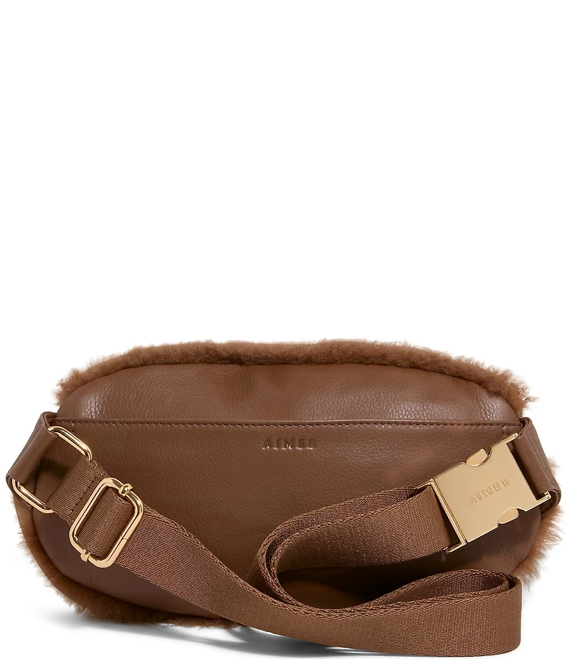 AIMEE Milan Faux Fur Bum Belt Bag