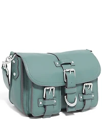 AIMEE Saddle Up Leather Belt Detail Crossbody Bag