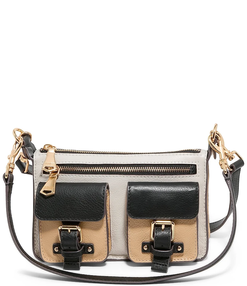 AIMEE Mini Saddle Up Colorblock Cargo Convertible Crossbody Bag
