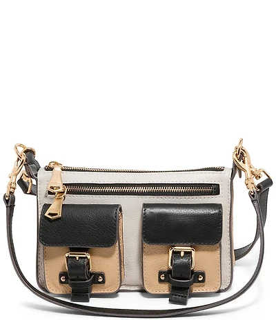 AIMEE Mini Saddle Up Colorblock Cargo Convertible Crossbody Bag