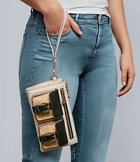 AIMEE Saddle Up Colorblock Cargo Wristlet