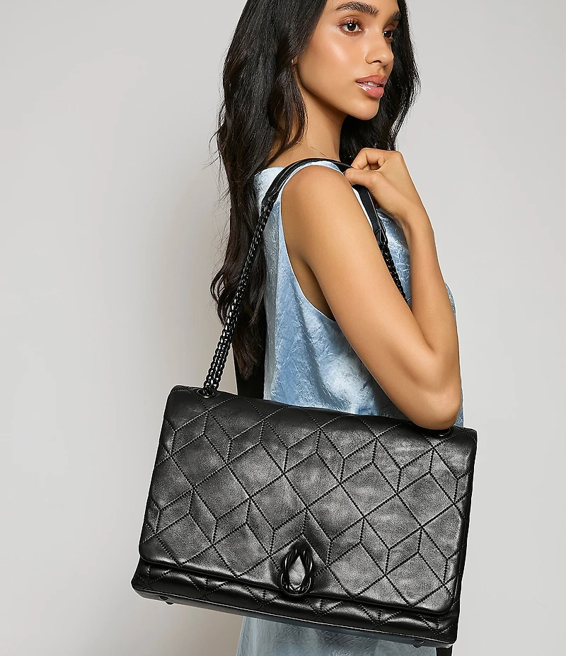 AIMEE Unity Large Chain Strap Convertible Shoulder Bag