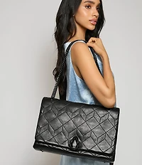 AIMEE Unity Large Chain Strap Convertible Shoulder Bag