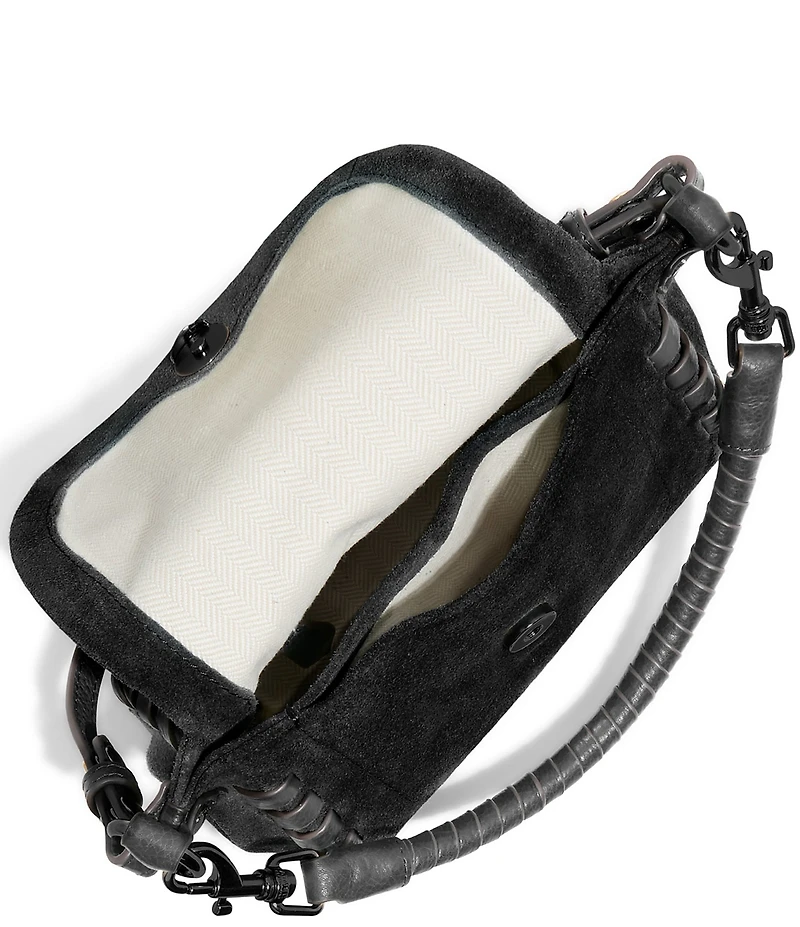 AIMEE Zen Suede Mini Crossbody Bag