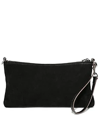 AIMEE Onyx Hour Jeweled Tassle Convertible Wristlet Shoulder Bag