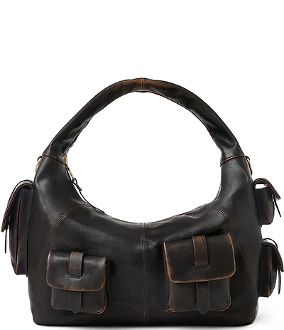 AIMEE Rebel Cargo Pocket Handle Shoulder Bag