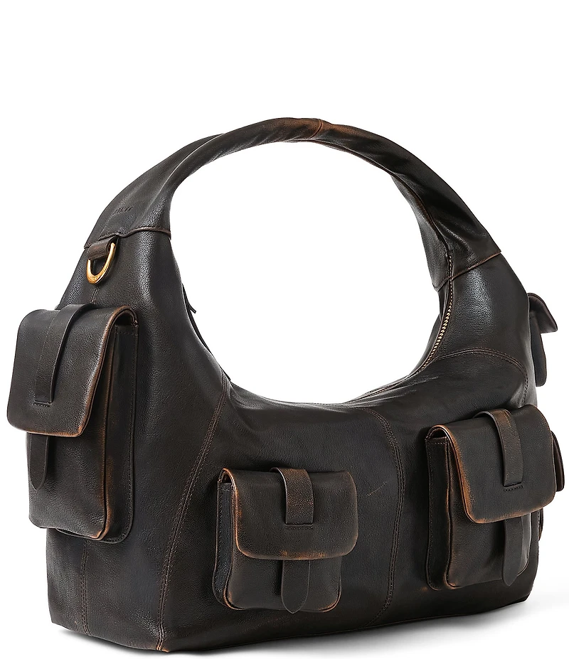 AIMEE Rebel Cargo Pocket Handle Shoulder Bag