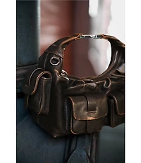 AIMEE Rebel Cargo Pocket Handle Shoulder Bag