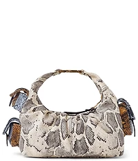 AIMEE Rebel Snake Print Convertible Crossbody Bag
